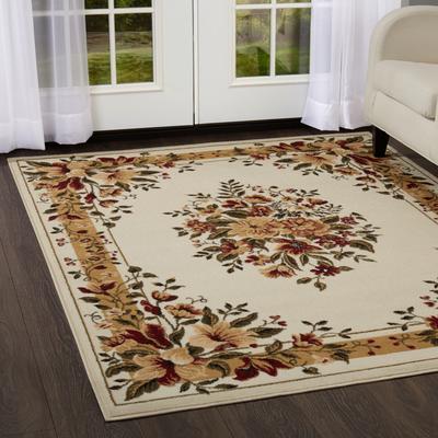 Home Dynamix Optimum Caspian French Country Floral Area Rug