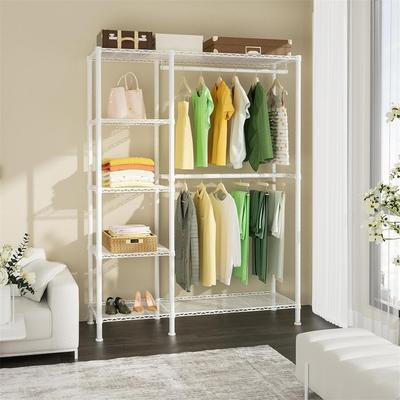 No "5 Tiers Heavy Duty Clothes Storage Organizer - 14.5""D x 44.8""W x 79.3""H"