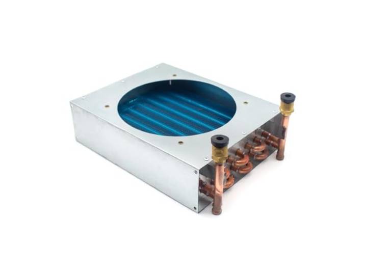 Kondensator mit Kupferrohren und Aluminiumlamellen For kleine Kühlschränke, Klimaanlagen, Eismaschinen
