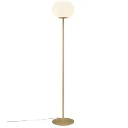 Nordlux Stehleuchte "Alton" E27  Messing/Opalglas matt