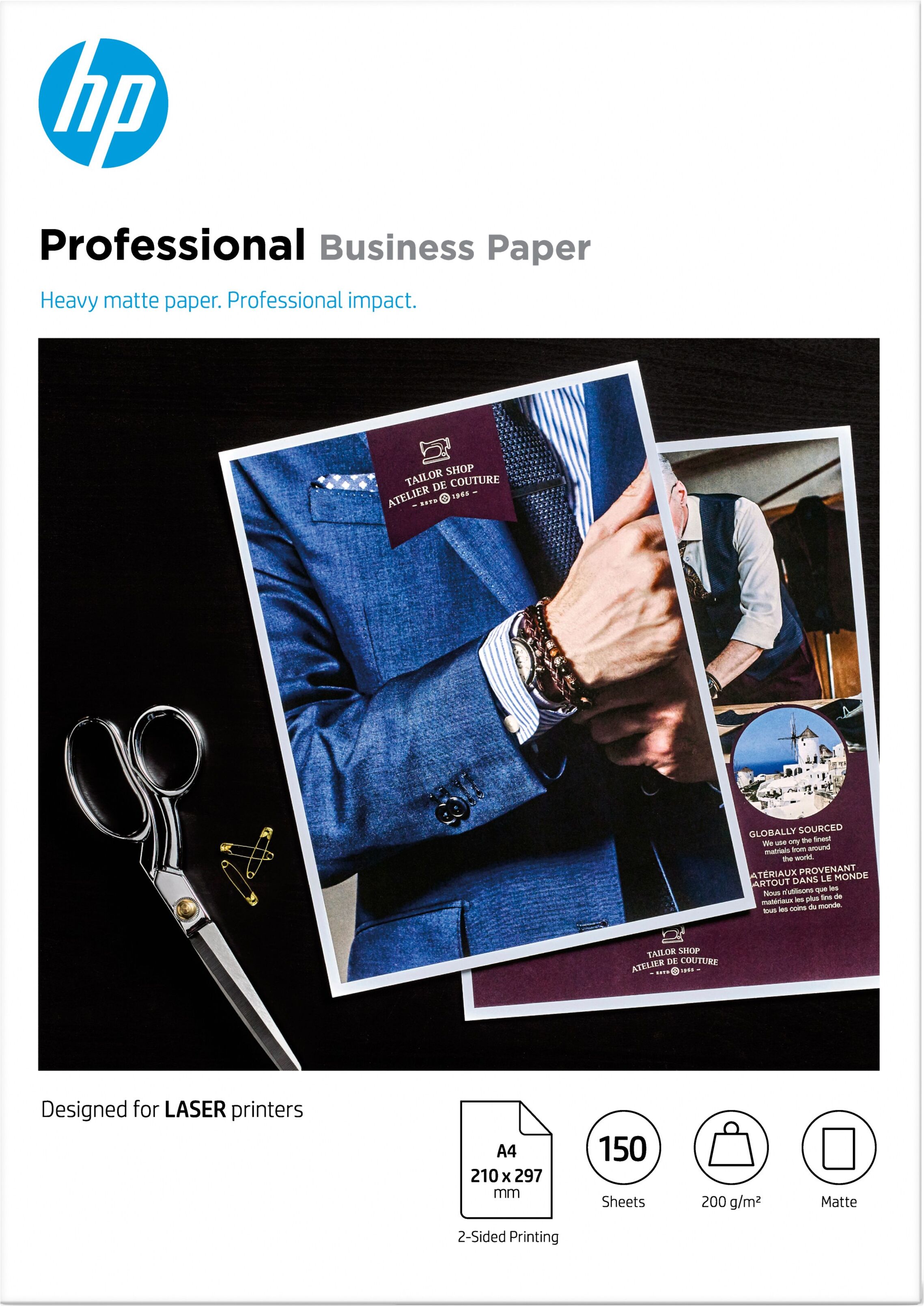 HP Professional Business Paper Matte 200 g/m2 A4 (210 x 297 mm) 150 sheets