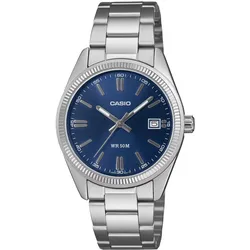 Casio UTP-1302PD-2A1VEF Armbanduhr in Unisexgröße Quarz Edelstahl/Blau