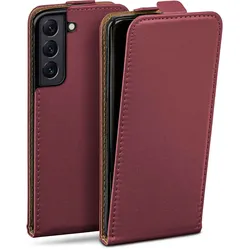 moex Flip Case Samsung Galaxy S22 Klapphülle Leder Optik