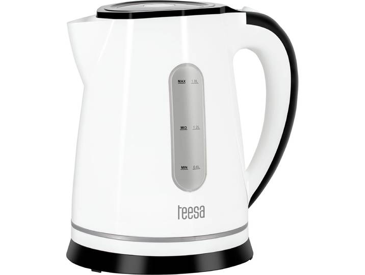 Teesa TSA1020W - Draad- en geruisloze waterkoker\, 1\,8 liter\, wit