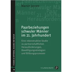 Paarbeziehungen schwuler Mnner im 21. Jahrhundert, Schulbücher von Marvin Jansen
