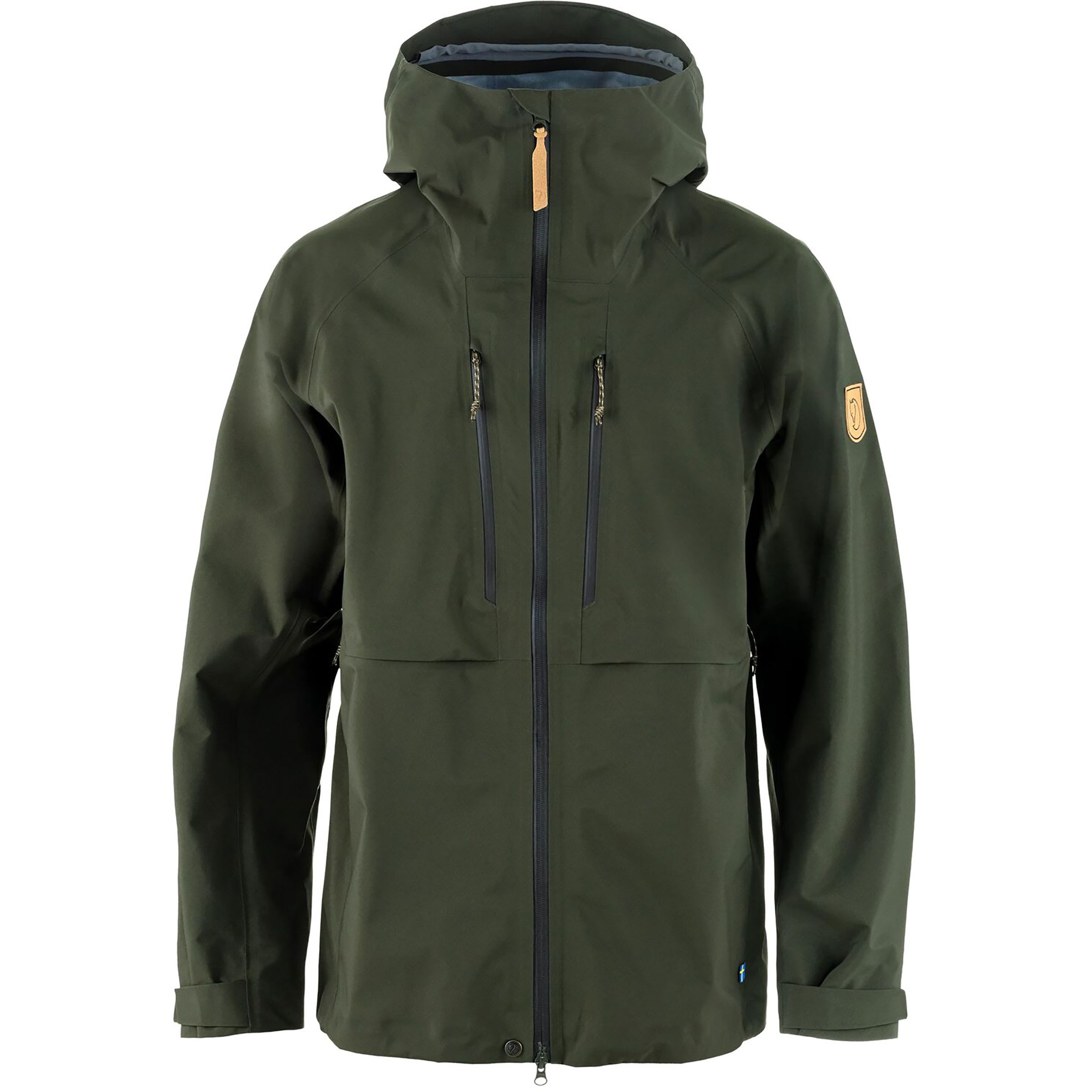Fjällräven Keb GTX Herren Regenjacke oliv Größe M Trekking Schnell trocknend Wasserabweisend