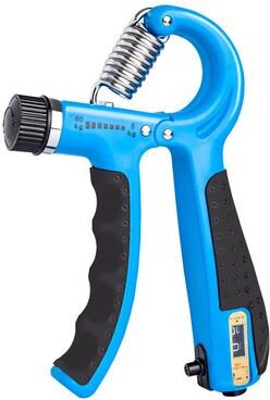 Discount Dollar Deals Hand Grips Strengthener For Men And Women, Arm Spring Finger Massager Expander, Hand Exercise Gym Fitness Training Wrist 8