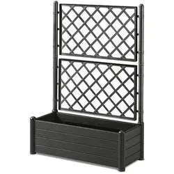 Kerbl, Blumentopf, Blumentopf rechteckig 100 x 43 x 142 cm Graphit (100 x 43 x 142 cm)
