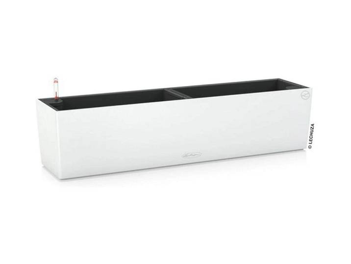 Balkonkasten Lechuza BALCONERA Color 80 , weiss (weiß), Kunststoff, Pflanzgefässe, Balkonkasten