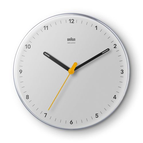 Braun BC 26 W-DCF weiß Funkwanduhr