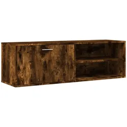 vidaXL TV-Schrank Räuchereiche 120x34x37 cm Holzwerkstoff