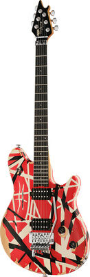 Evh Wolfgang Special Str AGED RBW rouge avec bandes noires