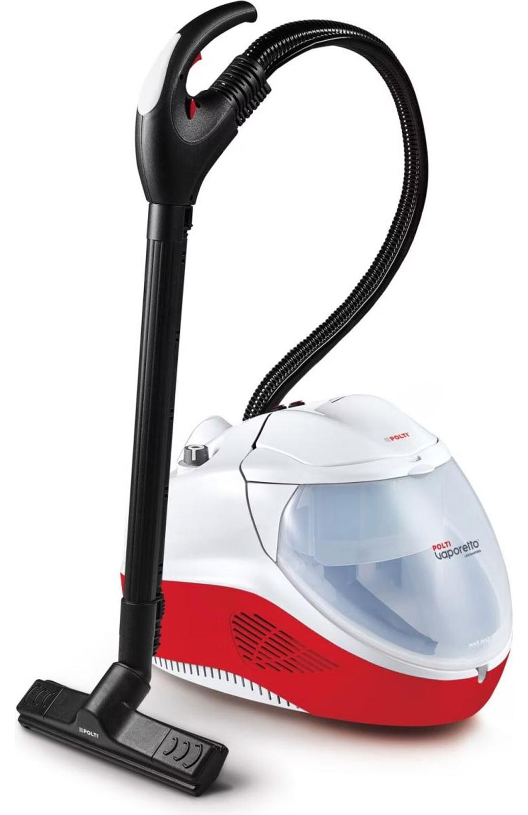 Polti Vaporetto Lecoaspira FAV50 Multifloor, Zylinder-Dampfreiniger, 1,8 l, Rot, Weiß, Tasten, Drehregler, 6 m, 1350 W