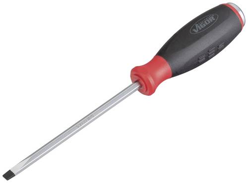Vigor V3598 Schlitz-Schraubendreher Klingenlänge: 100mm
