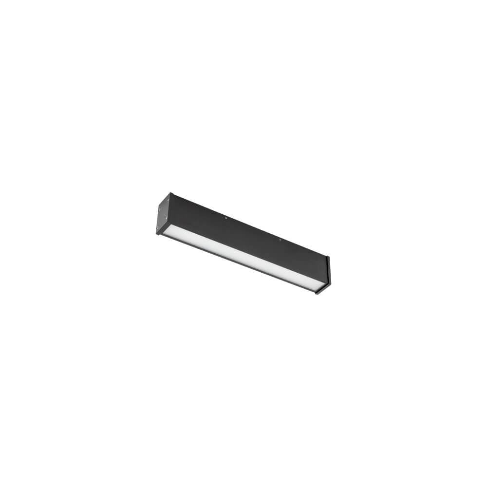 Lyora Outline LED plafondlamp zwart 50 cm