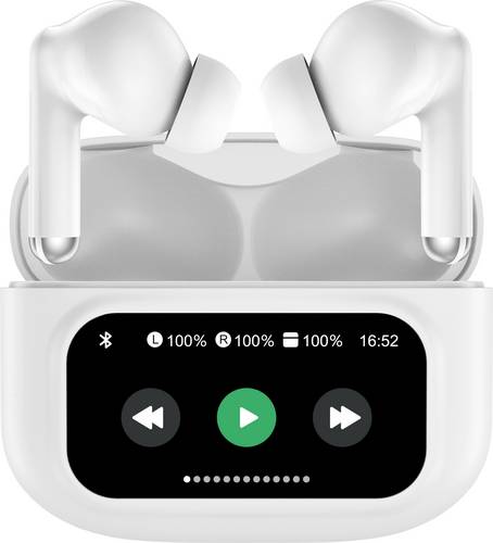 Denver TWD-305 In Ear Kopfhörer Bluetooth Weiß Handy