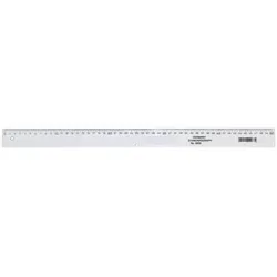 Plastiklineal, 50cm, transparent
