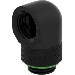 Corsair Hydro X Series 90° XF Adapter 2-pack, Wasserkühlung Anschluss, Schwarz
