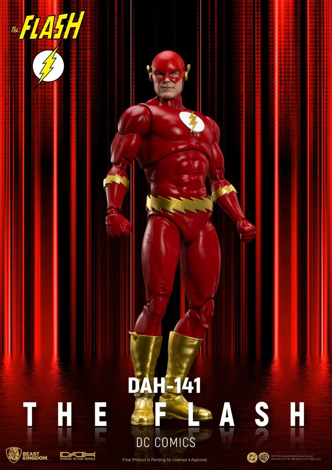 Beast Kingdom Toys DC Comics The Flash actiefiguur, 20 cm