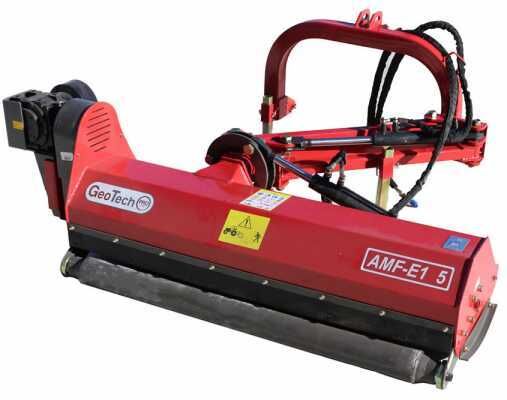 GeoTech Pro AMF-E 125 - Broyeur d'accotement à bras pour tracteur - Série légère