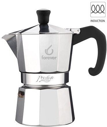 Caffettiera Forever 120401 MISS PRESTIGE INDUCTION Silver