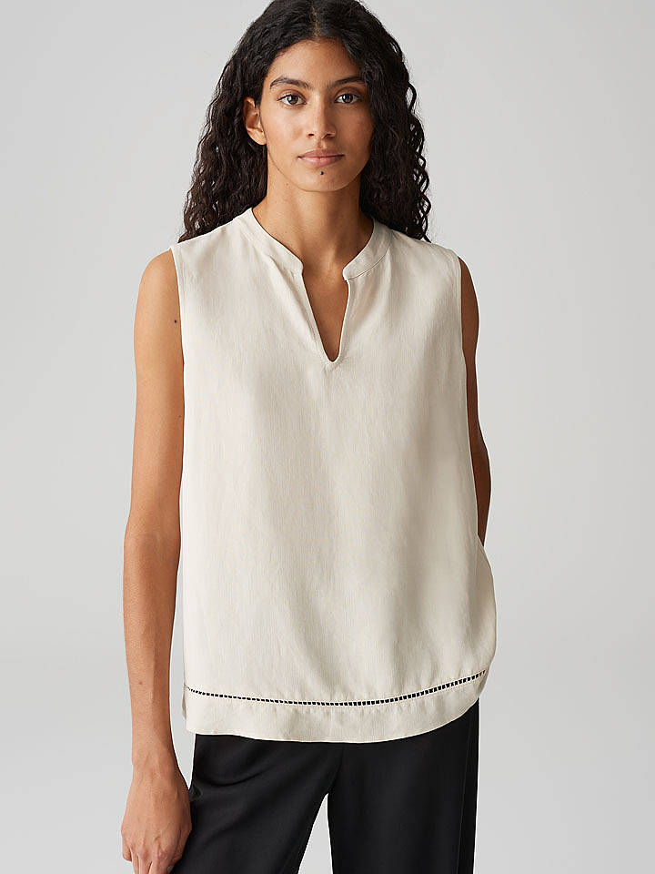 OPUS Top in Creme - 42