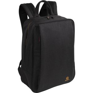 Exacompta Laptop-Rucksack Exactive Smart, 17934E, schwarz, wasserabweisend, Polyester, bis 14 Zoll