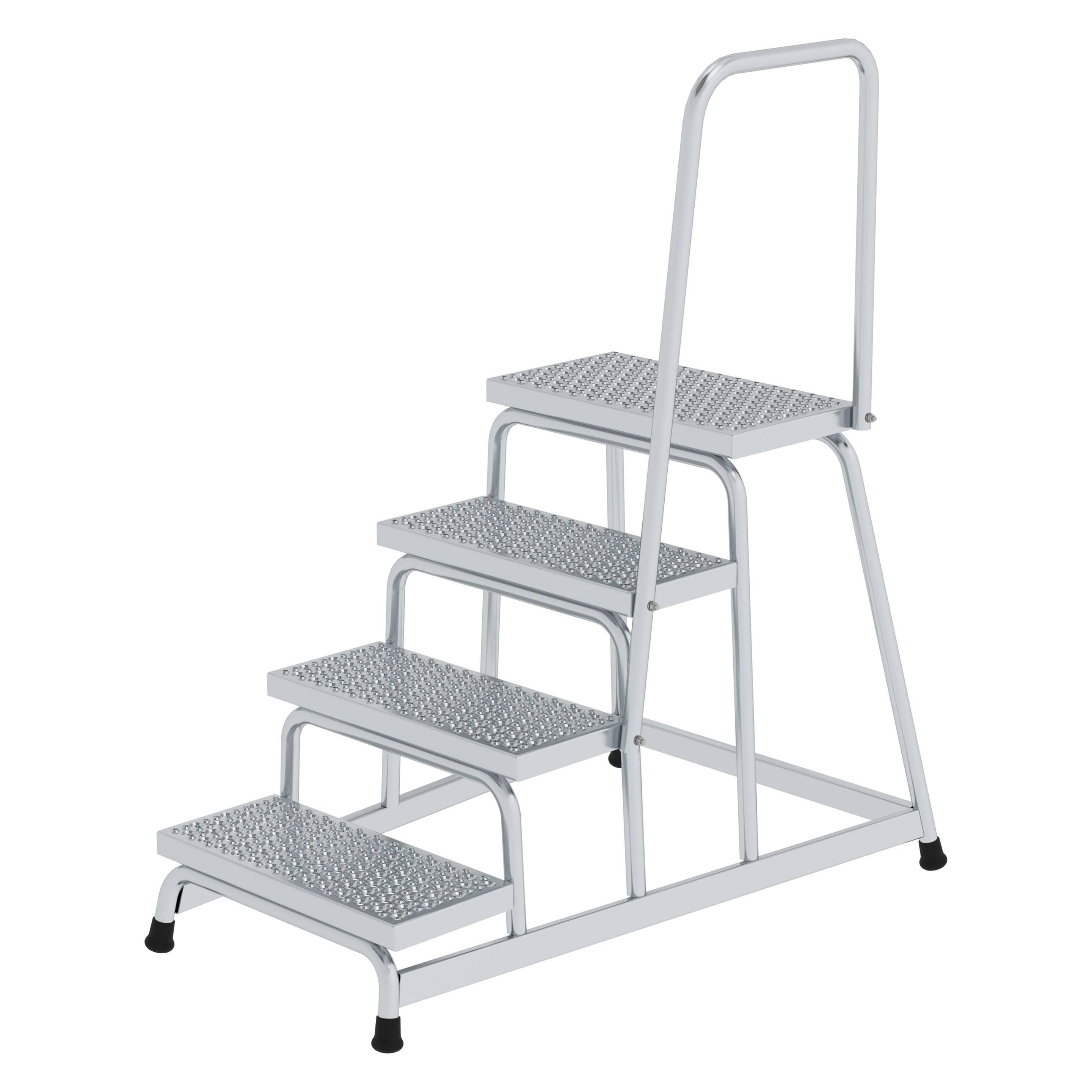 Munk Arbeitspodest starr R13 mit Handlauf 4 Stufen (Gerüst, 55 cm) (051037)