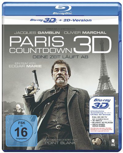 Edgar Marie - Paris Countdown - Deine Zeit läuft ab [3D Blu-ray + 2D Version] - Preis vom 02.10.2026 23:42:20 h