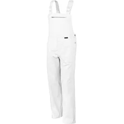 QUALITEX HIGH QUALITY WORKWEAR Latzhose classic weiß Herren: 94