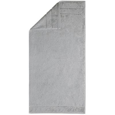 Handtücher EGERIA "Prestige", grau, B:50cm L:100cm, Walkfrottee, Obermaterial: 100% Baumwolle, Handtücher, Uni Programm mit Streifenbordüre, SUPIMA Baumwolle