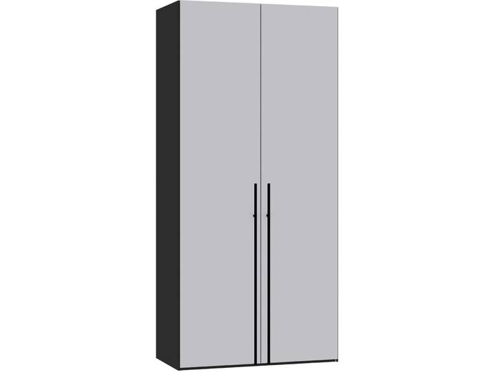 Kleiderschrank Arena Collection grau Holzwerkstoff B 101.9 cm - Schweizer Möbelhersteller - Kleiderschrank