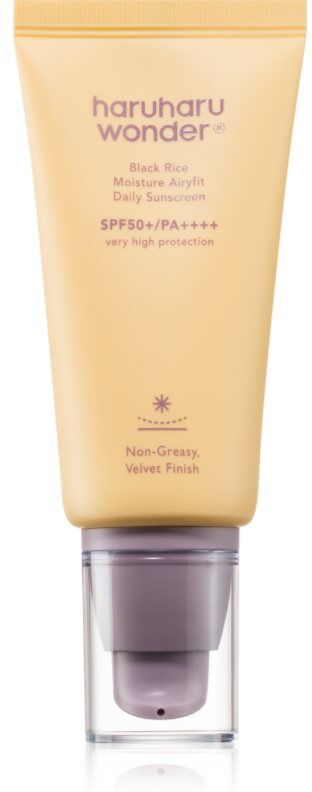 Haruharu Wonder Black Rice Moisture leichtes, schützendes Fluid SPF 50+ ohne Parfümierung 50 ml
