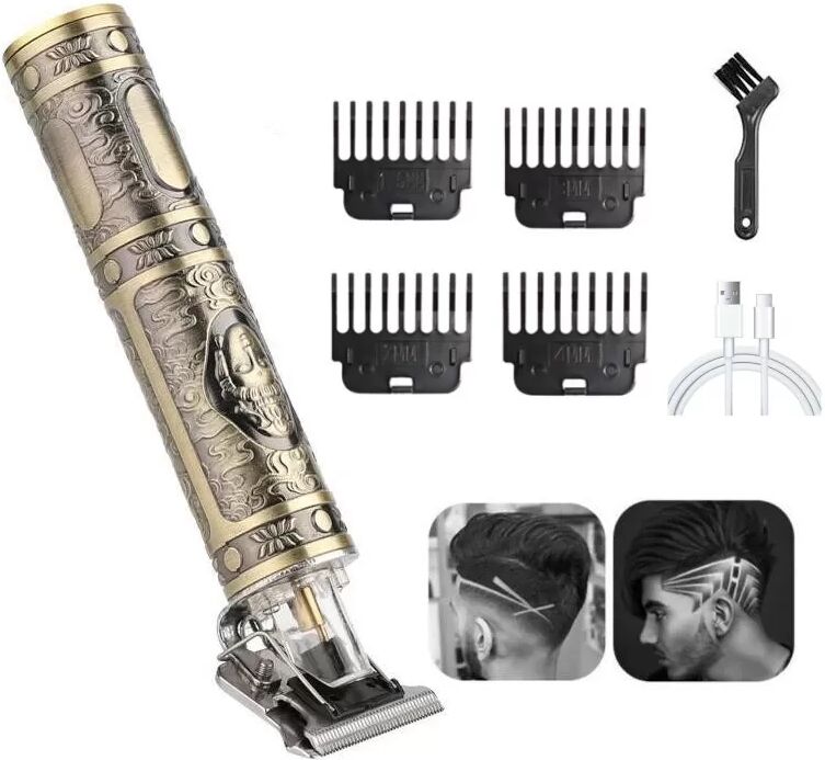 INF Tondeuse à cheveux avec accessoires rechargeable Or