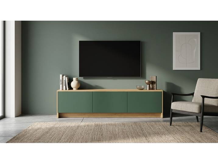 Commode colorée sur mesure Pickawood Chêne Naturel huilé