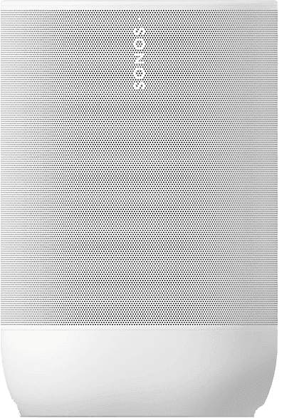 Altavoz inalámbrico - Sonos Move Gen2, Doméstico portátil, Bluetooth y Wifi, Autonomía 24 h, Control táctil, Impermeable, Blanco