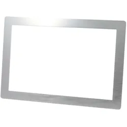 Allnet Touch Display Tablet 35,60cm (14"") zbh. Blende für Einbaurahmen Silber Schmal, Tablet Halterung, Silber