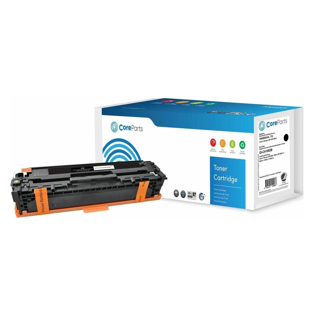 CoreParts Toner Black 1980B002AA (BK) (QI-CA1002B)
