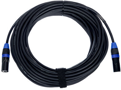 pro snake CAT6E CC Cable 20.0m deep blue Schwarz