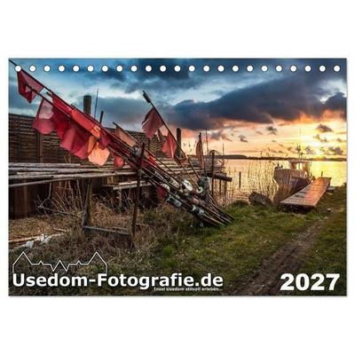 Usedom Fotografie (Tischkalender 2027 DIN A5 quer), CALVENDO Monatskalender