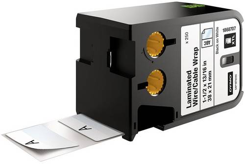 LAPP 83257216 DYMO XTL HEAT-SHRINK 24BK/WH Schrumpfschlauchmarkierer Montage-Art: aufkleben