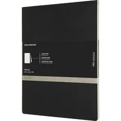 Moleskine Pro Pad Letter Reporterblock schwarz weicher Einband