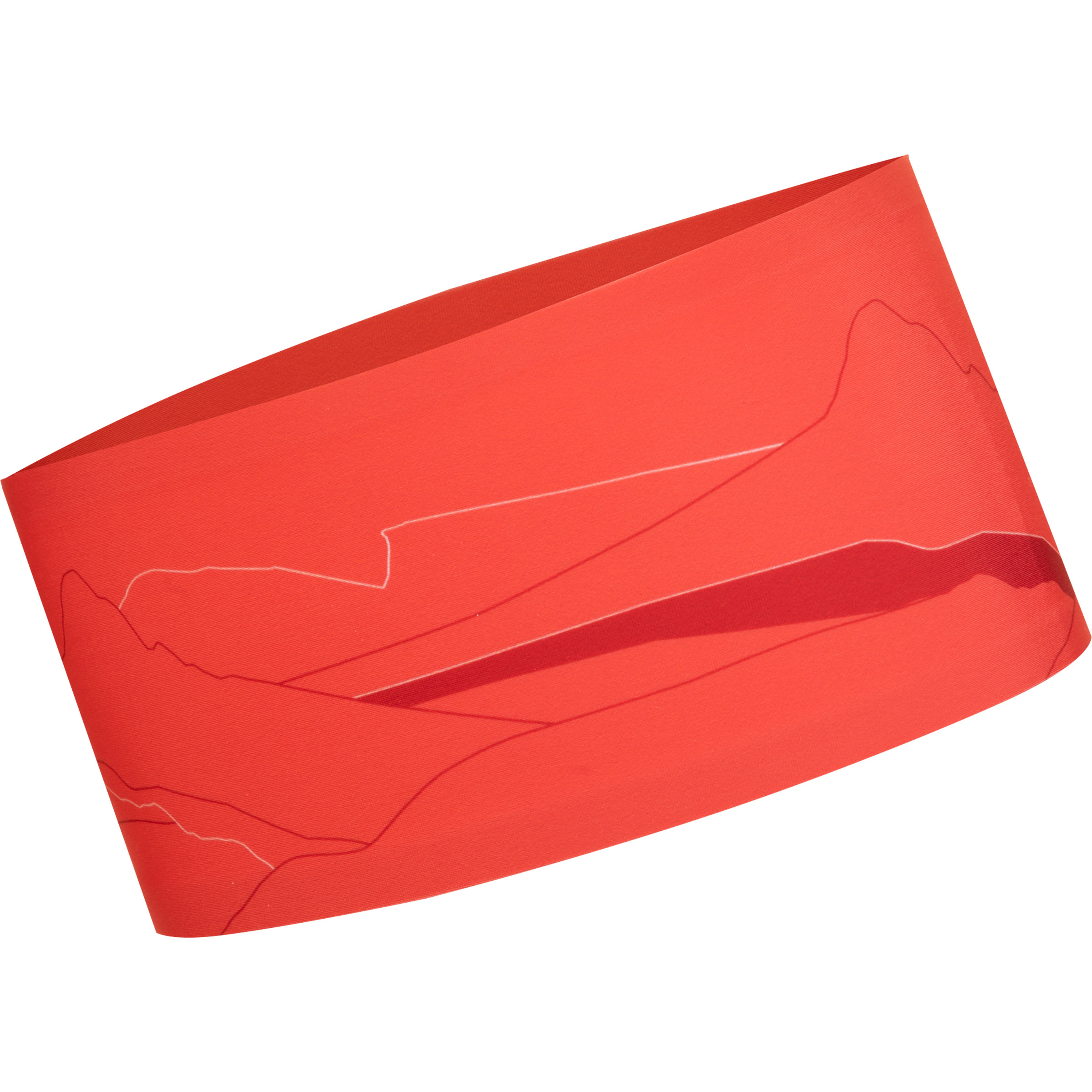 LaMunt Martha Arty Damen Stirnbänder rot Trekking Elastisch