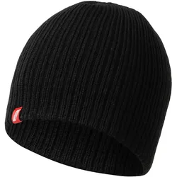 Kinder Strickmütze "732KIDS" schwarz - schwarz