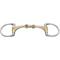 D-Ring Trense Doppelt Gebrochen Dynamic RS 14 mm SENSOGAN® Gebiss 135