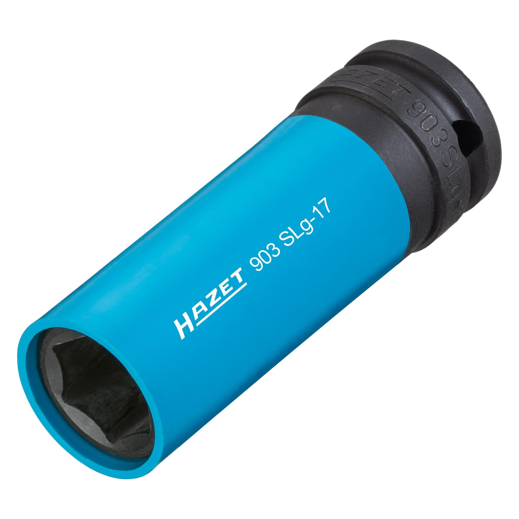 Hazet Schlag-, Maschinenschrauber Steckschlüssel Satz 903SLG-17/3 Vierkant12,5 mm (1/2 Zoll) Au... (17 mm) (903SLG-17/3)