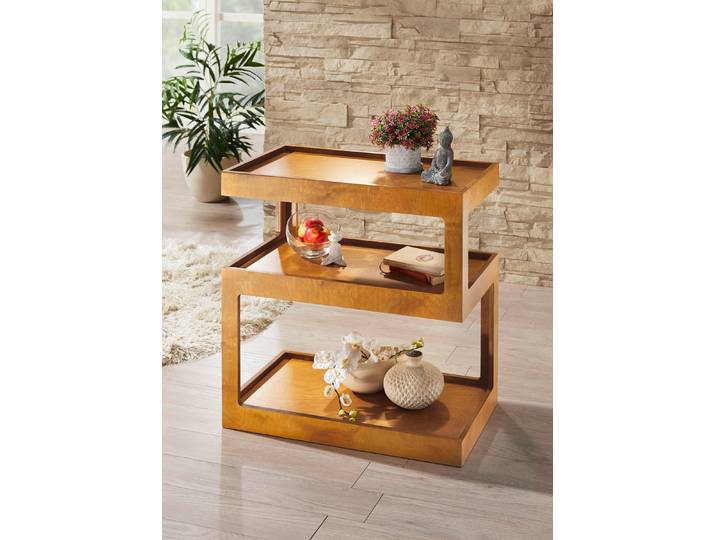 Moderner Beistelltisch, Eiche, Beistelltisch B74xH75xT37 cm