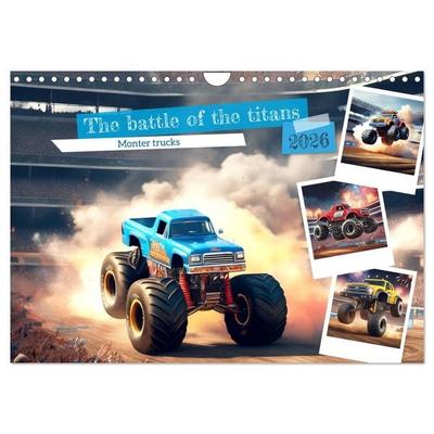 The battle of the titans (Wall Calendar 2026 DIN A4 landscape), CALVENDO 12 Month Wall Calendar
