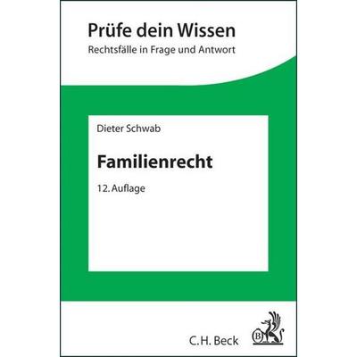 Familienrecht, Taschenbuch von Dieter Schwab,Günther Beitzke, C.H. Beck