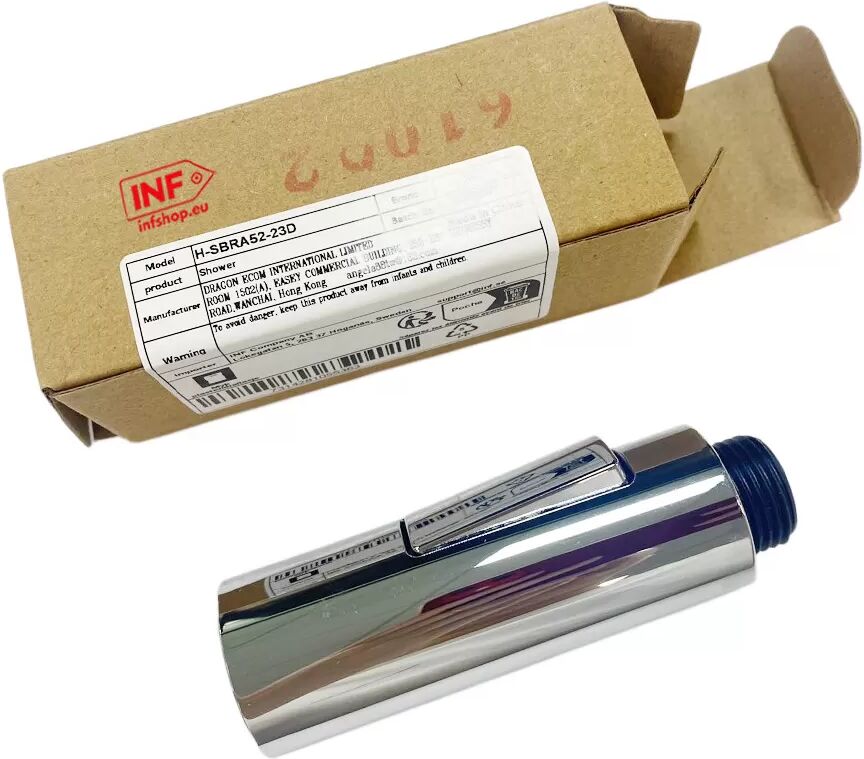 INF Ausziehbare Küchenarmatur 61002 - Chrom-Finish